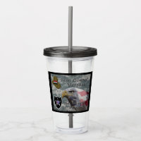 2. Infanterie Div Iraq Combat Veteran Acrylic Tumb
