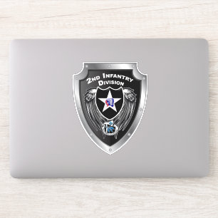 2. Infanterie-Division "Indianhead Division" Aufkleber