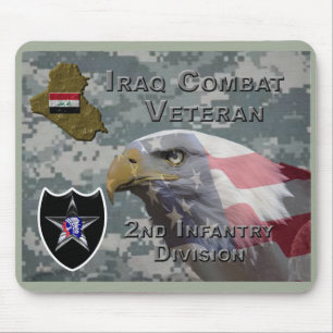 2. Infanterie-Division Irak-Kombattant Veteran Mousepad