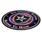 2. Infanterie-Division "Second to none" Schneidebrett (Ecke)
