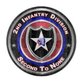 2. Infanterie-Division "Second to none" Schneidebrett (Vorderseite)