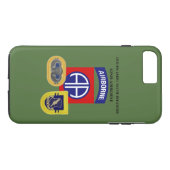 2. INFANTERIE iPHONE FALL DES BATAILLON-(ABN) 504. Case-Mate iPhone Hülle (Rückseite (Horizontal))