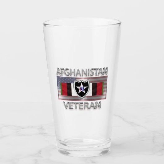 2. Infanterieabteilung Afghanistan Veteran Glas (Vorderseite)