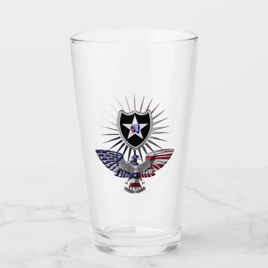 2. Infanterieabteilung Cooler Adler Glas (Vorderseite)