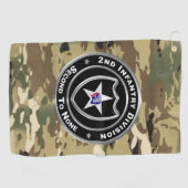 2. Infanterieabteilung  Golfhandtuch (Horizontal)