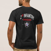 2. Infanterieabteilung "Indianhead Custom" T-Shirt (Rückseite)