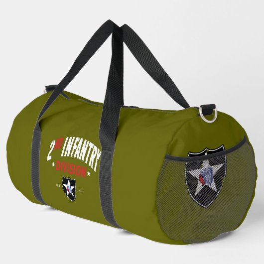 2. Infanterieabteilung "Indianhead" Not leidend Duffle Bag (Rechte Ecke)