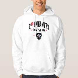 2. Infanterieabteilung "Indianhead" Not leidend Hoodie