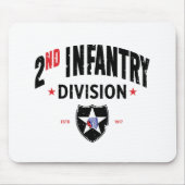 2. Infanterieabteilung "Indianhead" Not leidend Mousepad (Vorne)