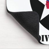2. Infanterieabteilung mit Text Mousepad (Ecke)