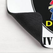 2. Infanterieabteilung - Pfadfinder mit Text Mousepad (Ecke)