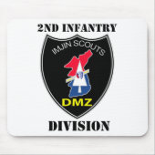 2. Infanterieabteilung - Pfadfinder mit Text Mousepad (Vorne)