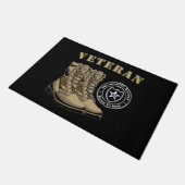 2. Infanterieabteilung Veteran Fußmatte (Schrägansicht)