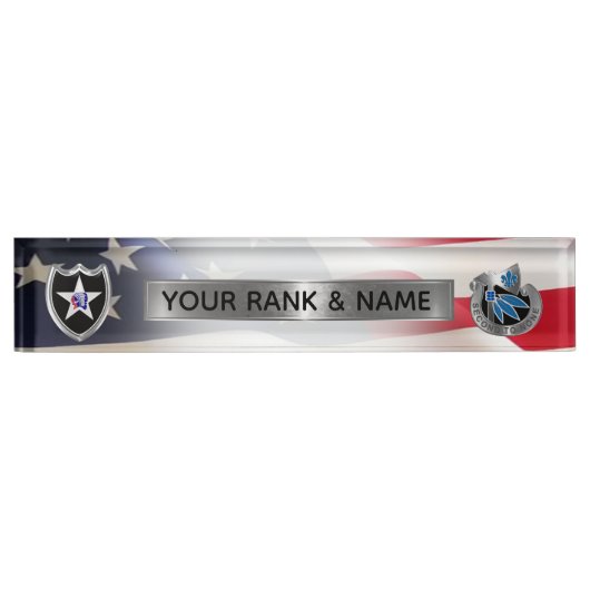 2. Infanteriedivision - 2. ID Namensplakette (Vorderseite)