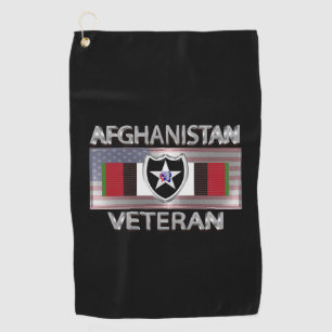 2. Infanteriedivision Afghanistan Veteran Golfhandtuch