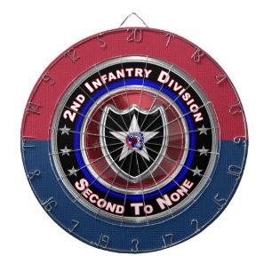 2. Infanteriedivision “Indianhead Division” Dartscheibe