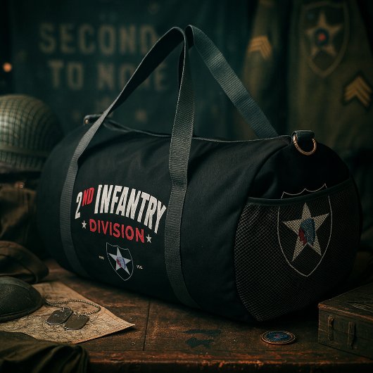 2. Infanteriedivision "Indianhead" Personalisiert Duffle Bag