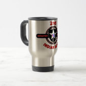 2. INFANTERIEDIVISION "INDISCHER KOPF " REISEBECHER (Vorderseite Links)