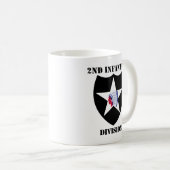2. Infanteriedivision mit Text Kaffeetasse (VorderseiteRechts)