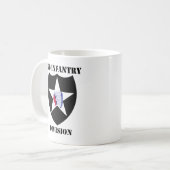 2. Infanteriedivision mit Text Kaffeetasse (Vorderseite Links)