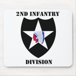 2. Infanteriedivision mit Text Mousepad