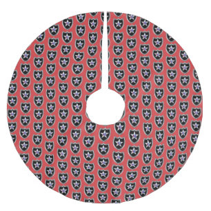 2. Infanteriedivision Polyester Weihnachtsbaumdecke