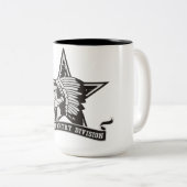 2. Infanteriedivision Zweifarbige Tasse (VorderseiteRechts)