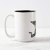 2. Infanteriedivision Zweifarbige Tasse (Links)