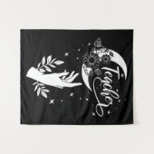 2- Inspirationslehrer-Hemd, Minimalistisch Teacher Wandteppich (Vorderseite (Horizontal))