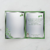 2. Jack Russell Nummer eins Glück für Gesundheit Karte (Innenseite)