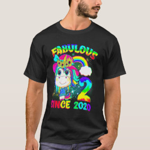 2 Jahre alt Einhorn 2. Geburtstag Einhorn Girl Sin T-Shirt