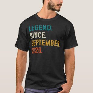 2 Jahre alte Legende Seit September 2020 2. Geburt T-Shirt