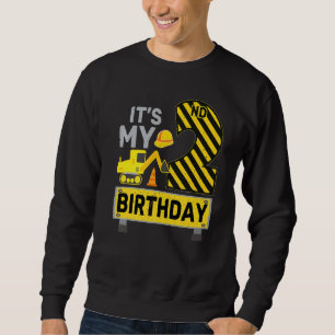 2 Jahre alter Junge Es ist mein 2. Geburtstagsbau Sweatshirt