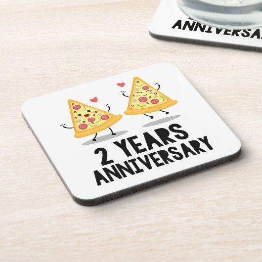 2 Jahre Getränkeuntersetzer (Linke Seite)