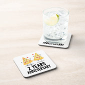 2 Jahre Getränkeuntersetzer (Rechte Seite)