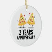 2 Jahre Keramik Ornament (Rechts)