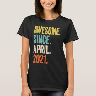 2 Jahre Phantastisch seit April 2021 2. Geburtstag T-Shirt