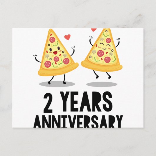 2 Jahre Postkarte (Vorderseite)