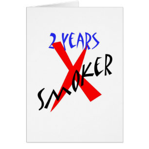 2 Jahre Rot X-Raucher