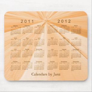 2-Jahres-Kalender 2011-2012 Mousepad