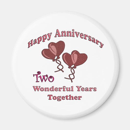 2. Jahrestag Magnet (Vorne)