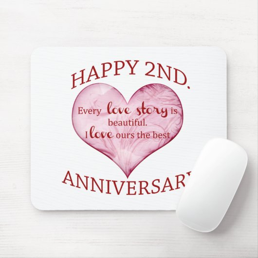 2. Jahrestag Mousepad (Mit Mouse)