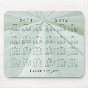2-jähriger Kalender 2011 - 2012 Mousepad