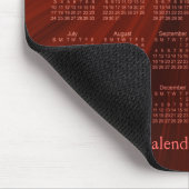 2-jähriger Kalender 2011-2012 Mousepad (Ecke)