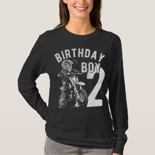 2-jähriges Kind - Geburtstagskind - Dirt bike - Mo T-Shirt