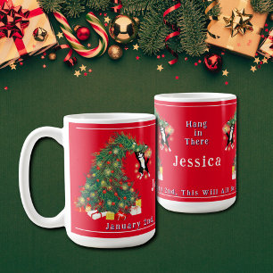 2. Januar wird alles über Weihnachten Kaffeetasse