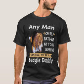 2 Jeder Beagle Daddy T-Shirt (Vorderseite)