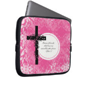 2 John-1:2 Laptop-oder Netbook Laptopschutzhülle (Vorne Rechts)