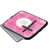 2 John-1:2 Laptop-oder Netbook Laptopschutzhülle (Vorne Knopf)