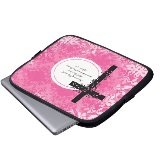 2 John-1:2 Laptop-oder Netbook Laptopschutzhülle (Vorne Knopf)